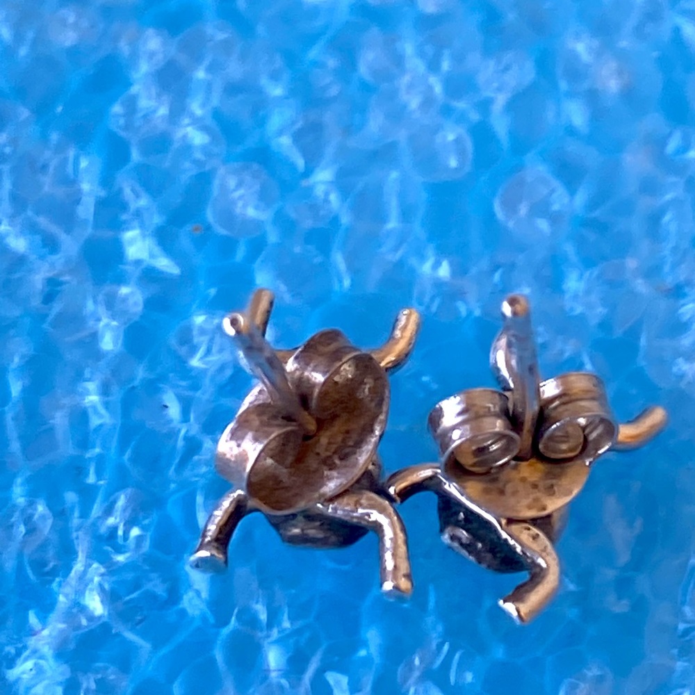 Tiny Sterling Silver Bug Spider Sterling Silver P… - image 3